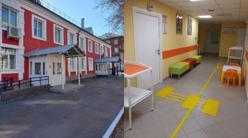 В Омске после ремонта открывают детскую поликлинику