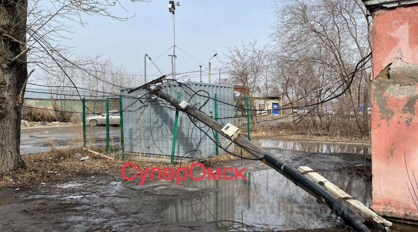 Общество В омском Минприроды озвучили судьбу попавшей под столб станции контроля воздуха