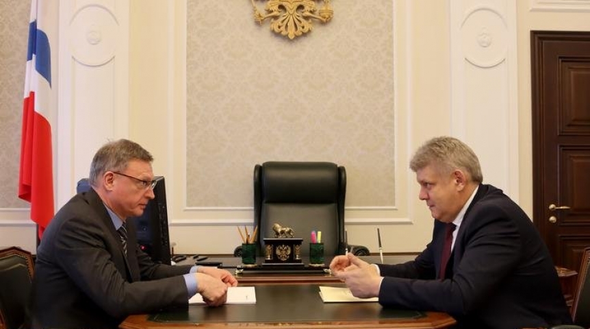 Оглашены итоги встречи омского губернатора Буркова с полпредом президента Серышевым Оглашены итоги встречи омского губернатора Буркова с полпредом президента Серышевым