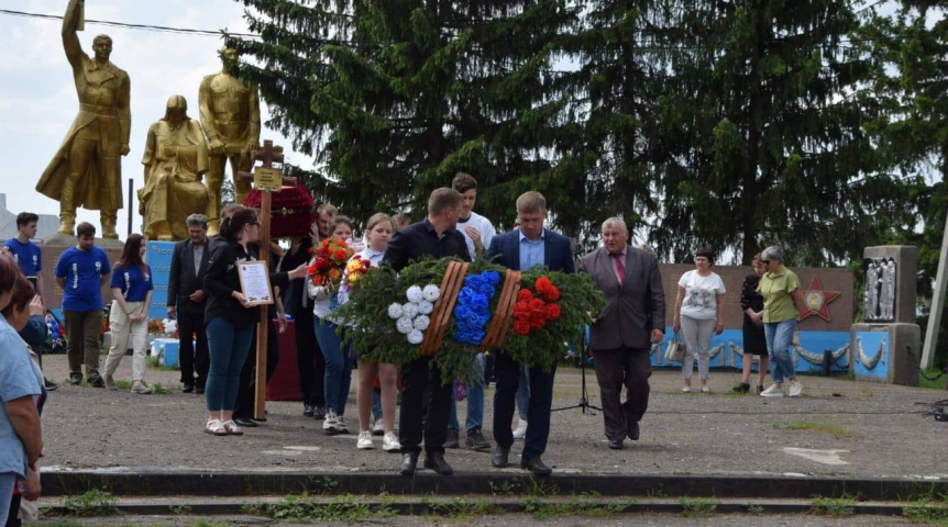 В Омскую область вернули останки красноармейца, ушедшего на войну