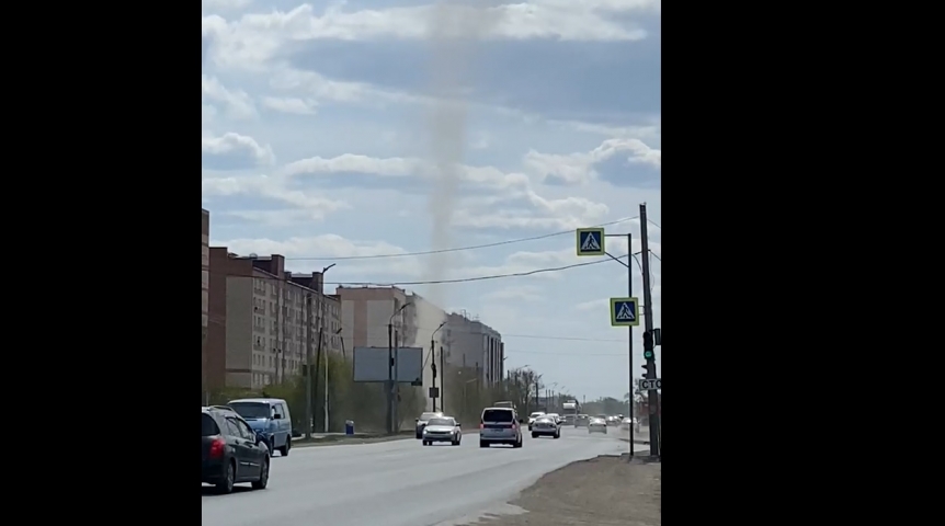 Общество В Омске засняли пугающее редкое природное явление