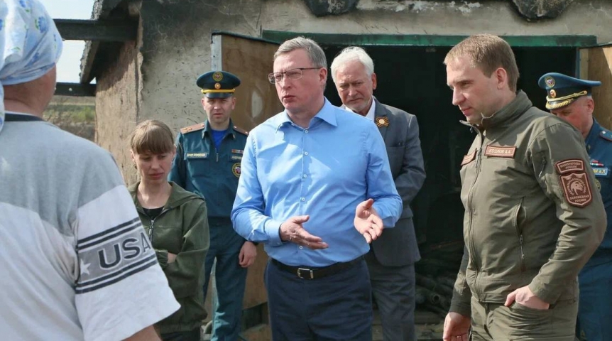 Глава Минприроды РФ пообещал жителям омской Новоалександровки деньги на восстановление жилья