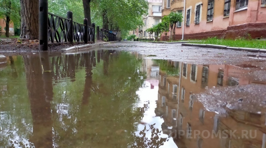 После мощного ливня омская мэрия решила построить новые ливневки за 18 миллионов