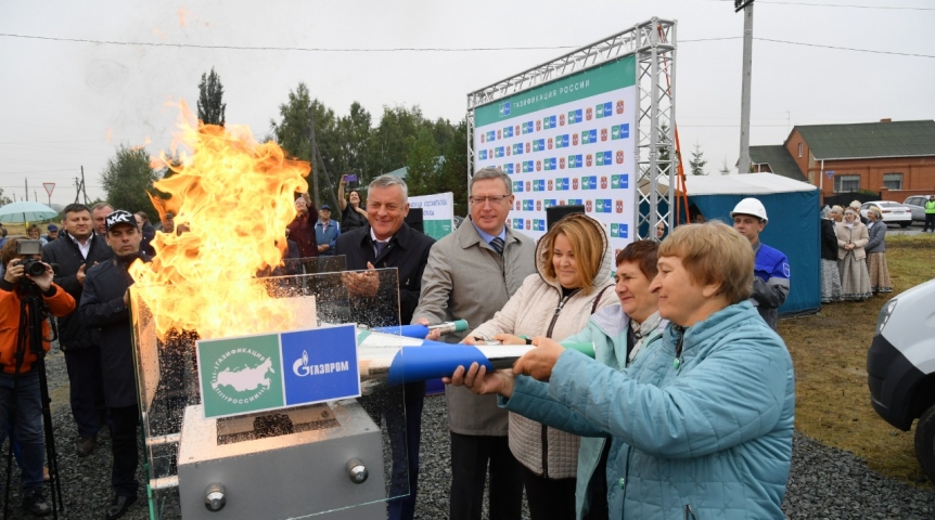Жители омского пригорода стали участниками президентской программы догазификации
