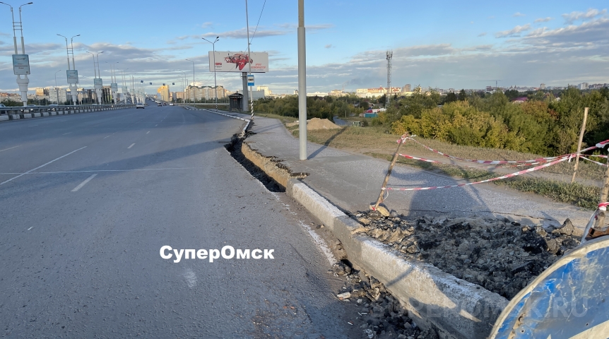 Метромост в Омске закроют на выходные Метромост в Омске закроют на выходные