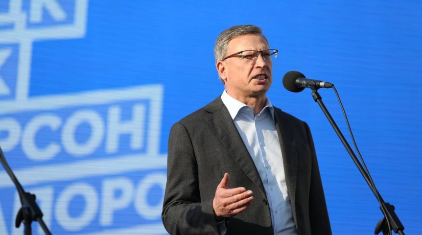 Губернатор Омской области Бурков поддержал референдум в Донбассе Губернатор Омской области Бурков поддержал референдум в Донбассе