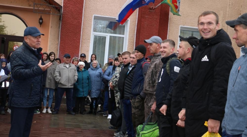 Мобилизованный омич объяснил свою задачу в армии