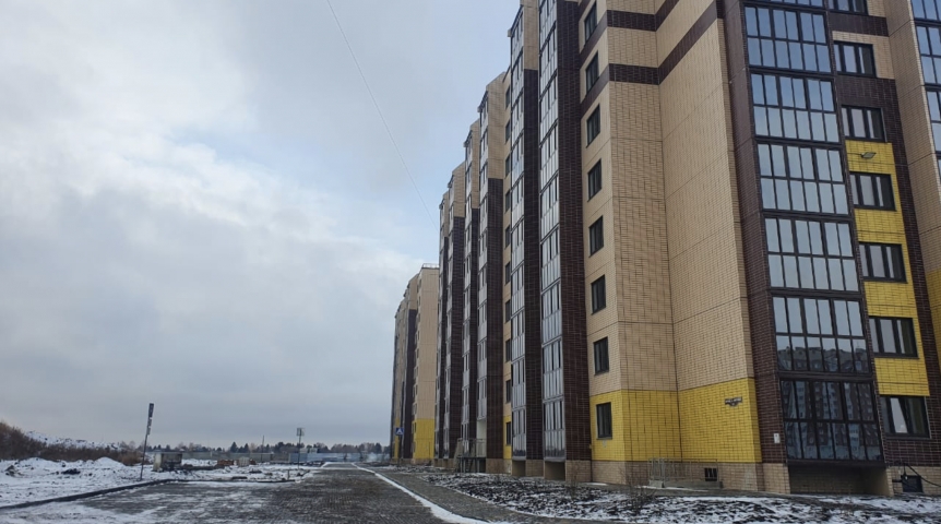В Центральном округе построили новую высотку