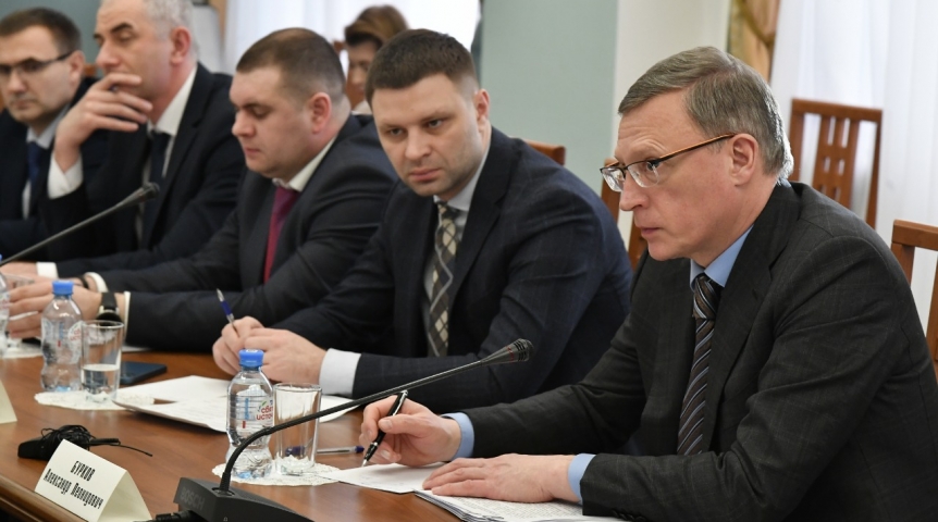Власть Губернатор Бурков обсудил с инвесторами строительство нового микрорайона в Омске