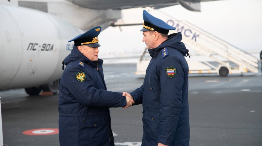 В Омск прибыл генеральный прокурор РФ Игорь Краснов