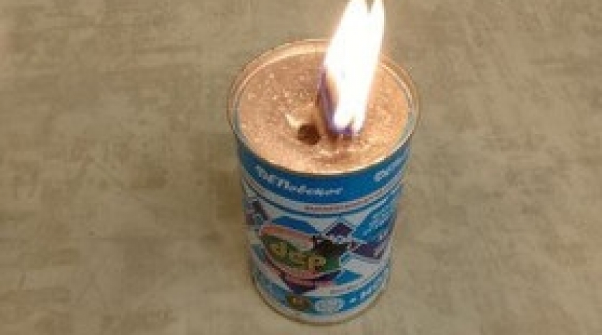 Общество В Омской области сделают для бойцов «долгоиграющие» свечи из консервных банок