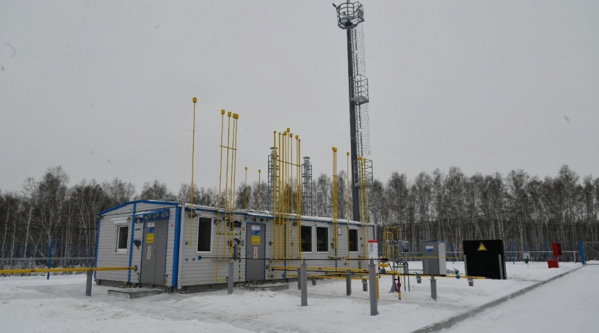 Власть В Омской области ввели в эксплуатацию две газораспределительные станции