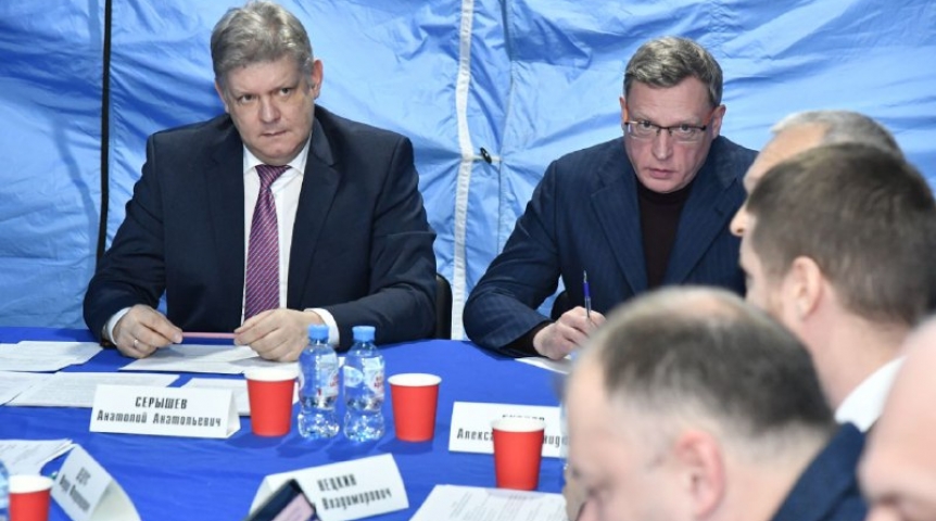 Полпред в СФО Серышев проверил укрепление границы Омска с Казахстаном