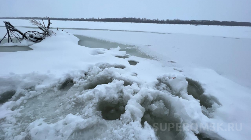 В Омске Иртыш начал таять и за пределами города В Омске Иртыш начал таять и за пределами города