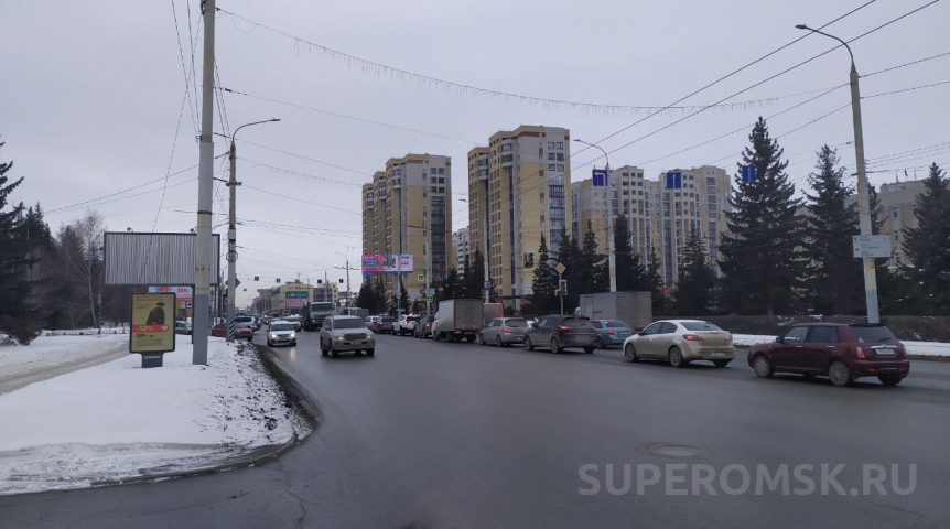 Автоновости На улице Красный Путь в Омске перестали работать светофоры