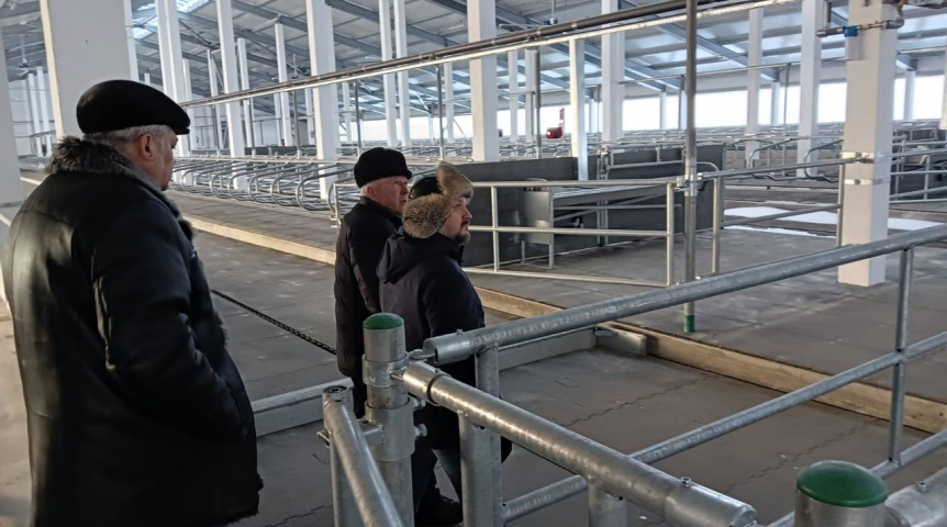 Бизнес-новости В Омском районе построили самую современную ферму в области