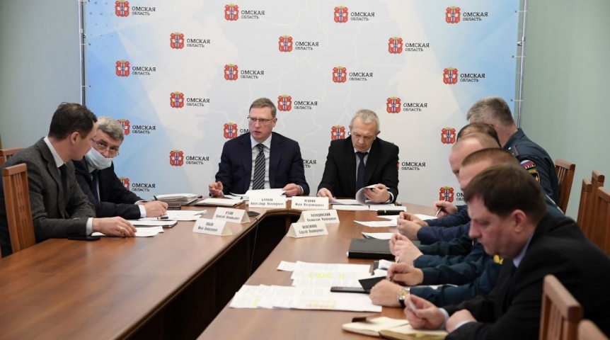 Власть Полпред Анатолий Серышев и губернатор Александр Бурков обсудили подготовку Омской области к паводку и пожароопасному периоду