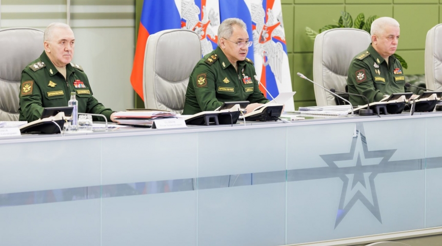 Министр обороны РФ Сергей Шойгу сообщил о ходе спецоперации Министр обороны РФ Сергей Шойгу сообщил о ходе спецоперации