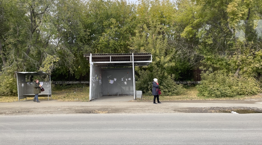 Город В Омске преображают 28 остановочных пунктов