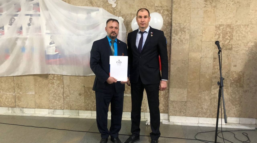 Важное Геннадий Долматов и Дмитрий Перминов открыли седьмую экспозицию в честь Героев России в Омском районе