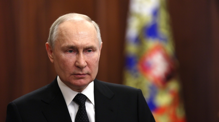 Власть Президент Владимир Путин выступил со срочным обращением к гражданам России