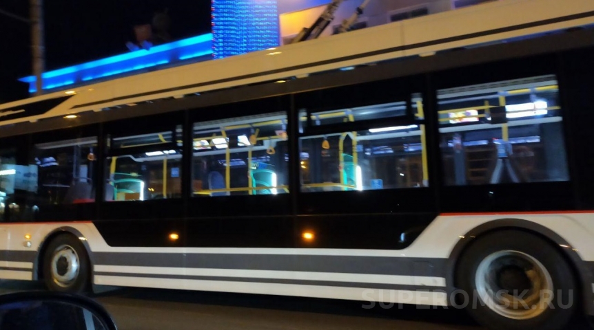 Происшествия в Омске В центре Омска велосипедист угодил под троллейбус