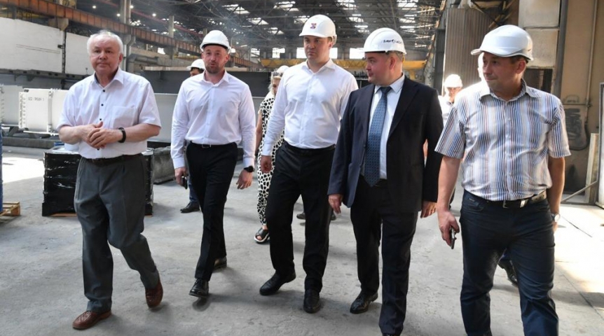 Хоценко оценил мощность производства омского завода металлоконструкций «Мост» Хоценко оценил мощность производства омского завода металлоконструкций «Мост»