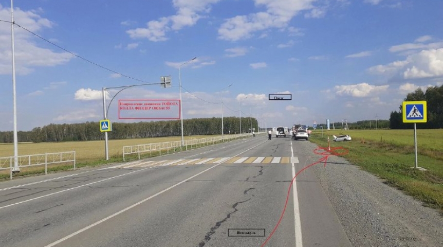 Пять человек пострадали при опрокидывании авто в Омской области Пять человек пострадали при опрокидывании авто в Омской области