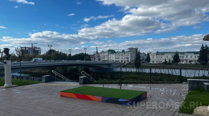 Город С омской Аллеи олимпийцев навсегда пропали кольца