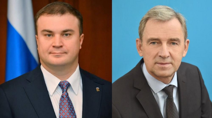 Власть Виталий Хоценко и Александр Артемов поздравили омских педагогов с Днем учителя