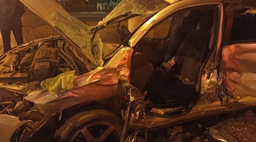 Опубликованы кадры жуткой аварии на окраине Омска Опубликованы кадры жуткой аварии на окраине Омска