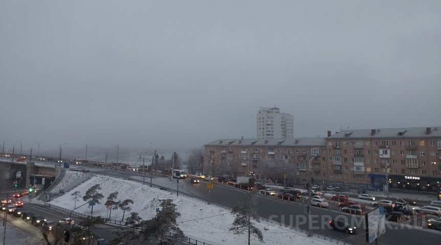 В Омск пришли три дня туманов