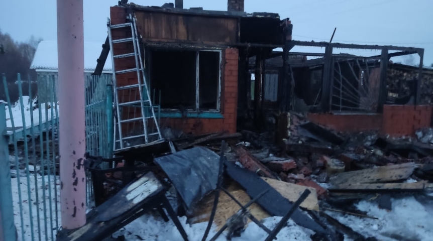 Происшествия в Омске В морозные дни на пожарах в Омской области погибли два человека