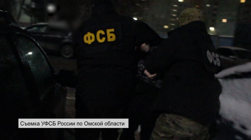 Происшествия в Омске Появились кадры задержания омича, призывающего сдаваться в плен мобилизованных из РФ