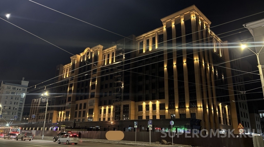 В Омске построили элитную 10-этажку в жилкомплексе «Граф» на проспекте Маркса