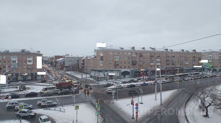 Автоновости Омск в пятницу погружается в жуткие предновогодние пробки