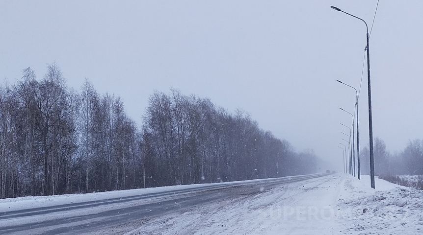 В Омской области закрыли движение на федеральных трассах В Омской области закрыли движение на федеральных трассах
