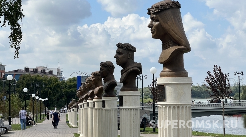 Новости спорта Омская Аллея олимпийцев стала официальной