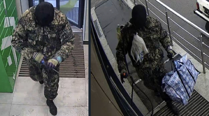 Криминальные новости За попавшего на камеру омского подрывника банкомата назначили награду