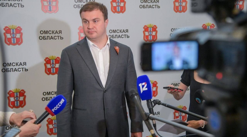 Омский губернатор Хоценко сделал заявление по ситуации с паводком в Усть-Ишиме