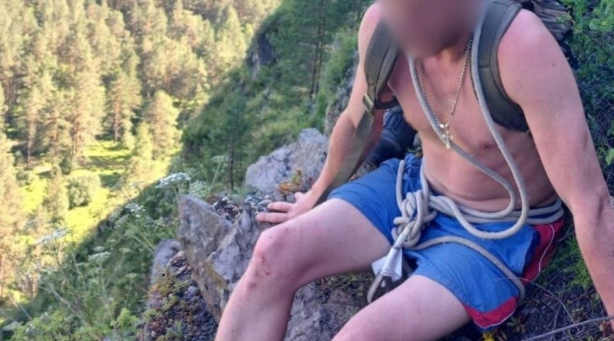 Омич попал в неловкое положение на Алтае Омич попал в неловкое положение на Алтае