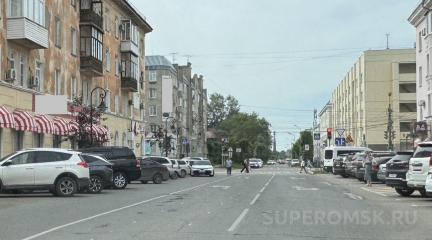 В Омске возродили разметку для штрафов
