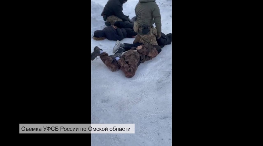 Криминальные новости Показаны кадры задержания преступной банды из Омской области