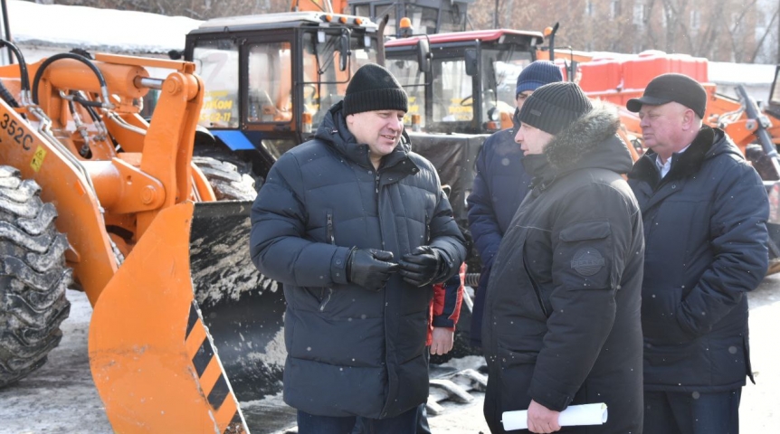 Власть Сергей Шелест проверил готовность Ленинского округа Омска к паводку