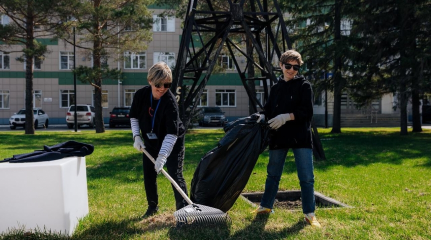 Общество Сотрудники ГК «Титан» приняли участие в субботнике
