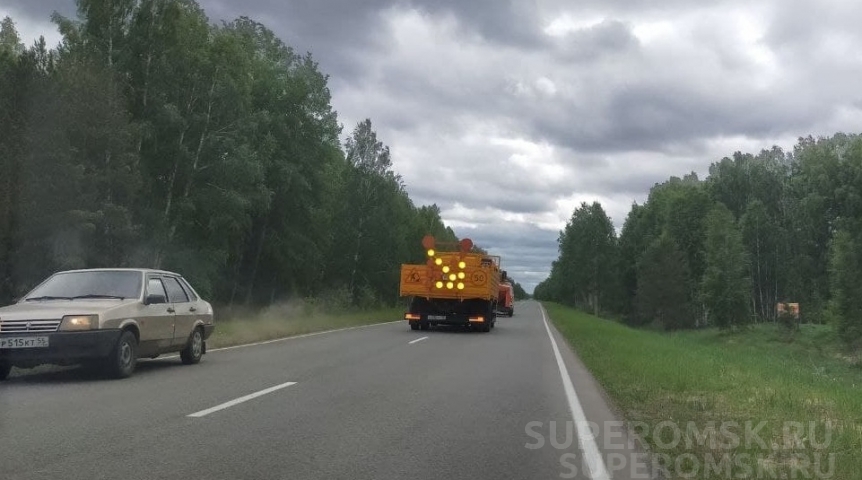 Дороги трех районов Омской области станут недоступны для большегрузов