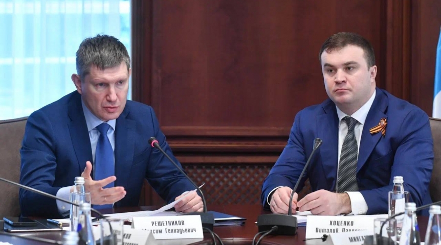 Власть Виталий Хоценко обсудил с главой Минэкономразвития РФ Решетниковым поддержку омских инвестпроектов