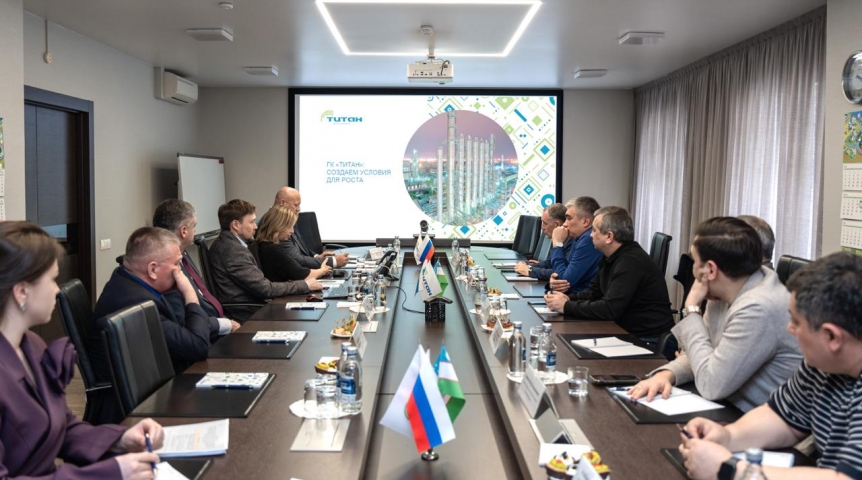 Группу компаний «Титан» посетила делегация Республики Узбекистан