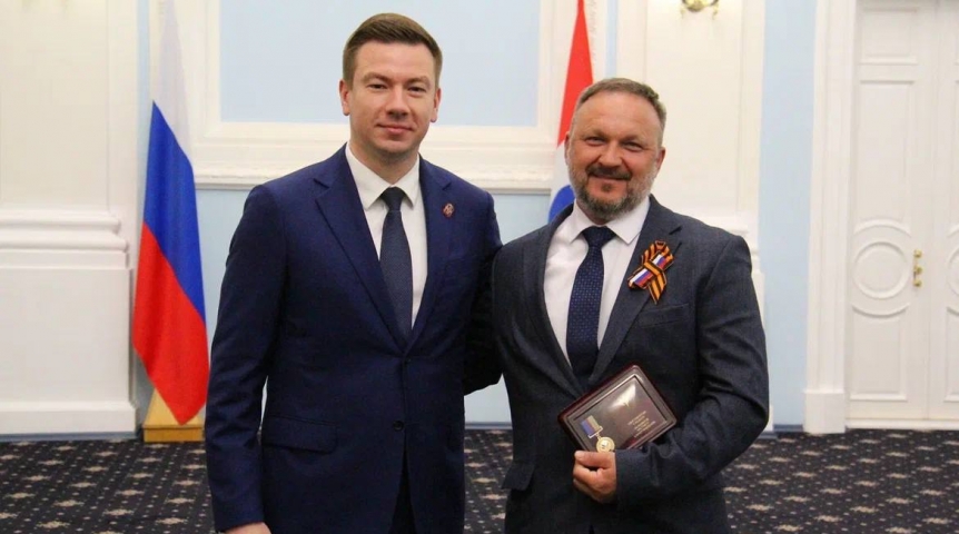 Власть Геннадий Долматов сообщил о получении медали за развитие местного самоуправления