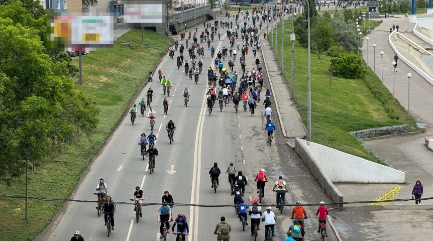 Общество Центр города Омска перекроют из-за велосипедистов